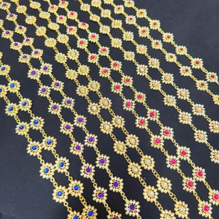 สังวาลย์ชุดไทย ประดับพลอยสีต่างๆ สีเงิน ทอง นาก ใช้ประดับชุด…