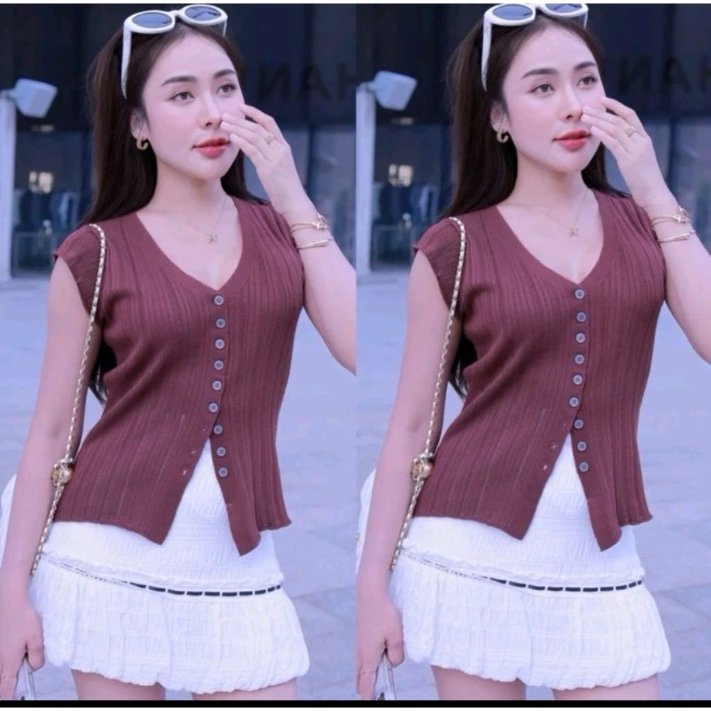 เซตกระโปรง ป้าย Valley girl sz.XL