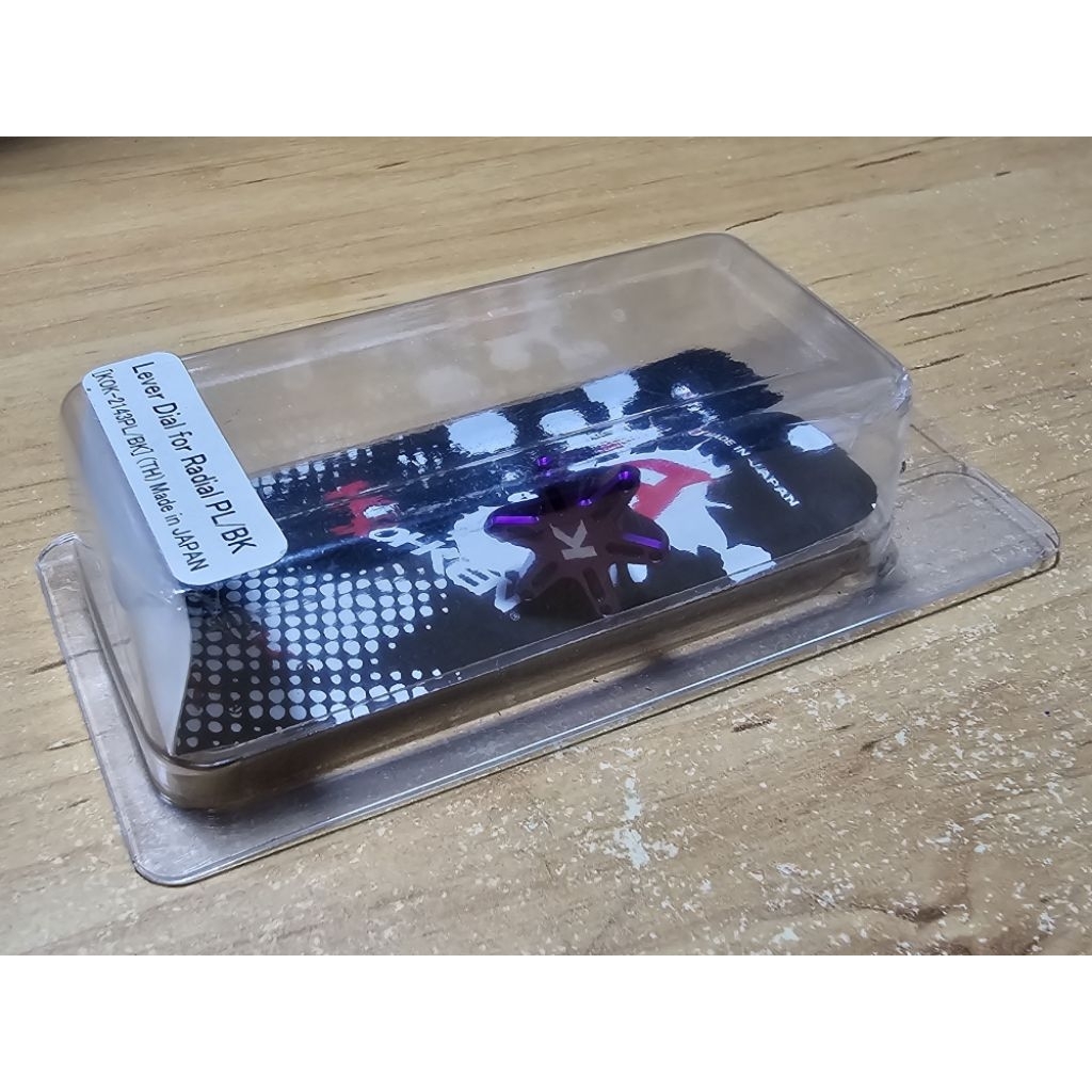 Kohken เม็ดปรับระยะก้าน ปั้มบน(Brembo) ปั้มโลโก้แดง/โลโก้ขาว ตัวปรับดาว สีม่วง Made In Japan🇯🇵