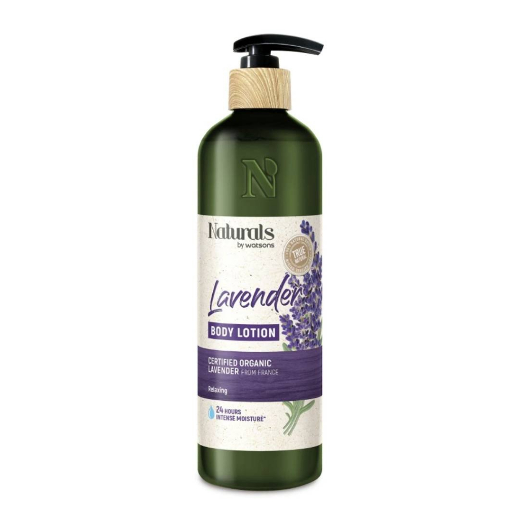 Naturals by Watsons Lavender Body Lotion เนเชอรัล บาย วัตสัน ลาเวนเดอร์ บอดี้ โลชั่น 490มล.