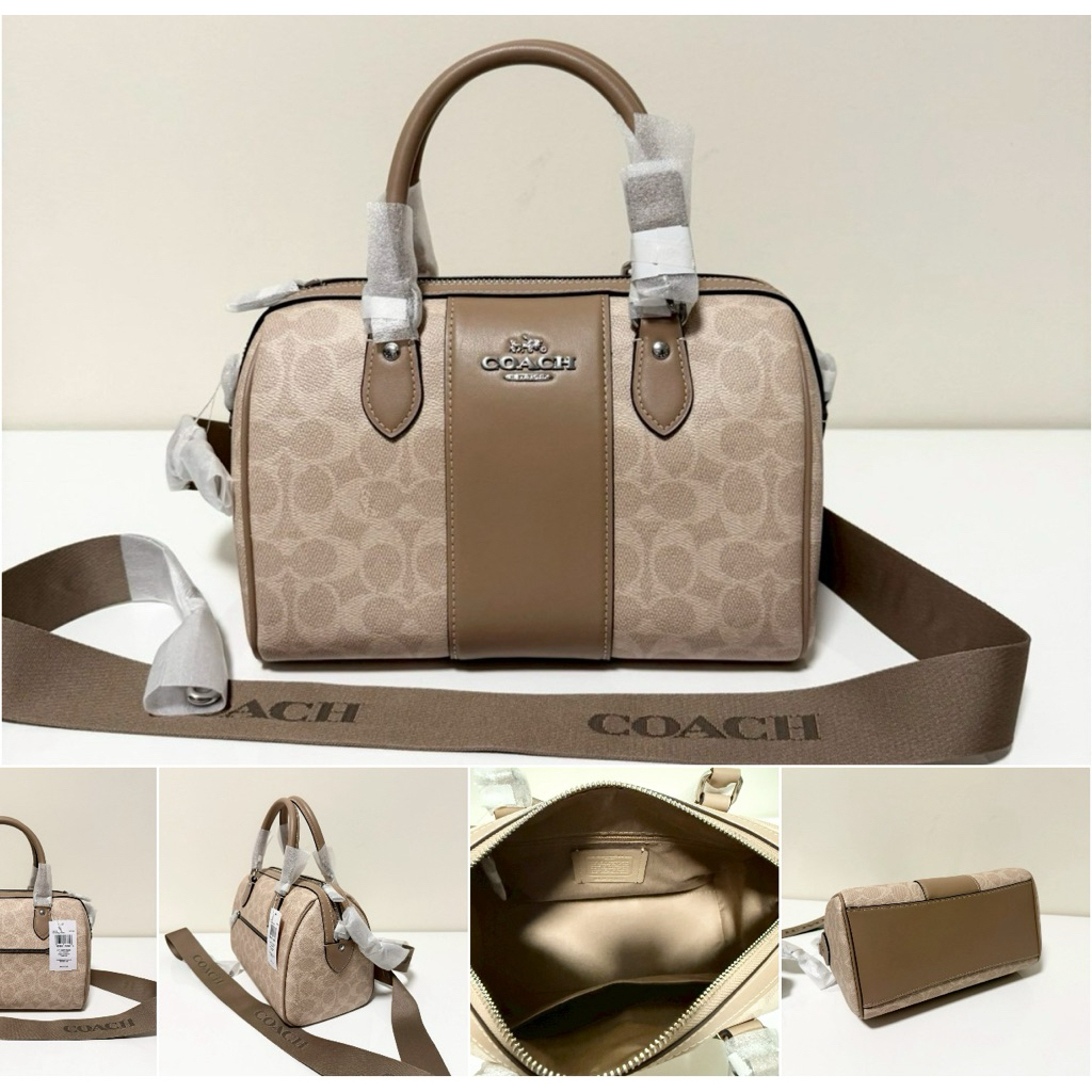 รุ่นใหม่และรุ่นเก่า ROWAN SATCHEL IN SIGNATURE CANVAS CH280 CH486 CR122 หมอน - รูปที่ 6