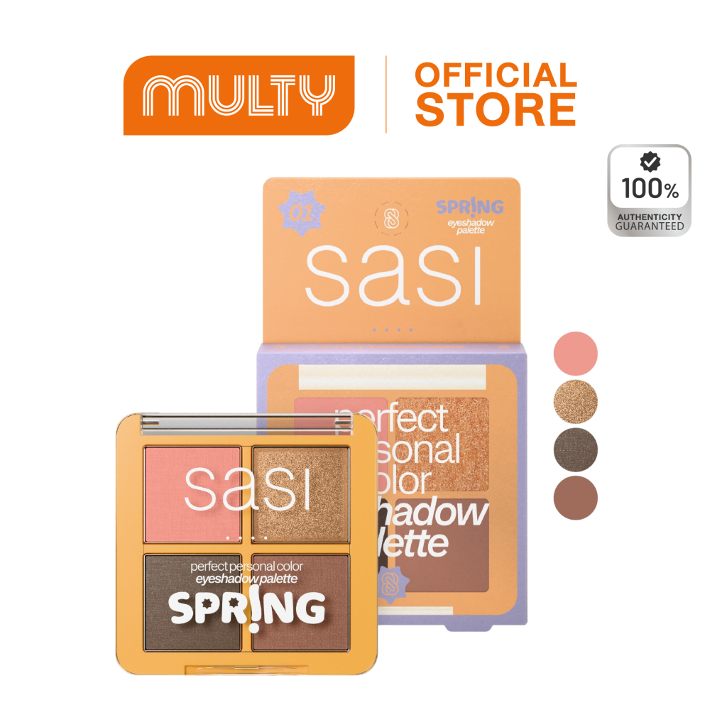 Sasi Perfect Personal Color Eyeshadow Palette 8 g.อายแชโดว์Personal Color