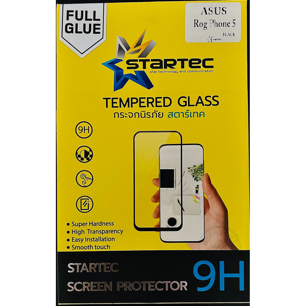 ASUS ROG PHONE 5 TEMPERED GLASS FULL GLUE