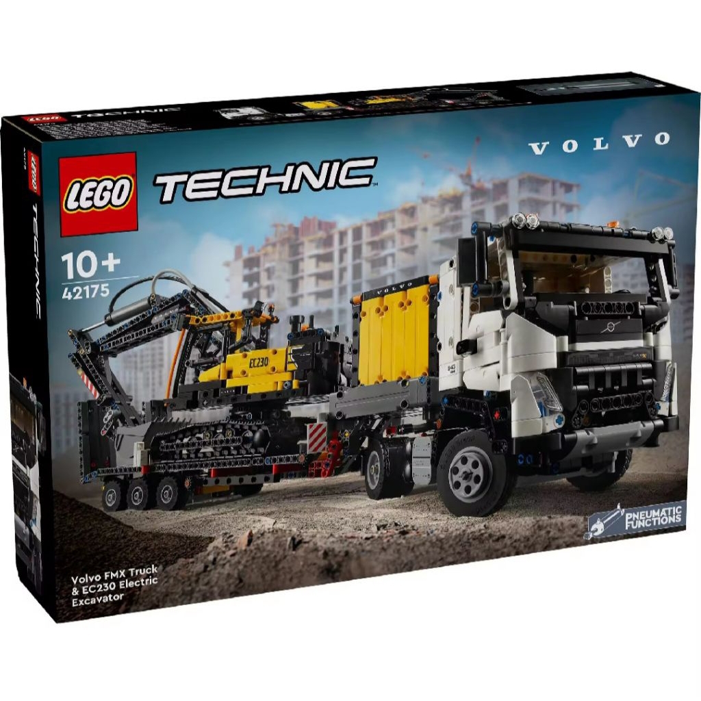 LEGO Technic Volvo FMX Truck & EC230 Electric Excavator (2274 Pieces) - 42175
