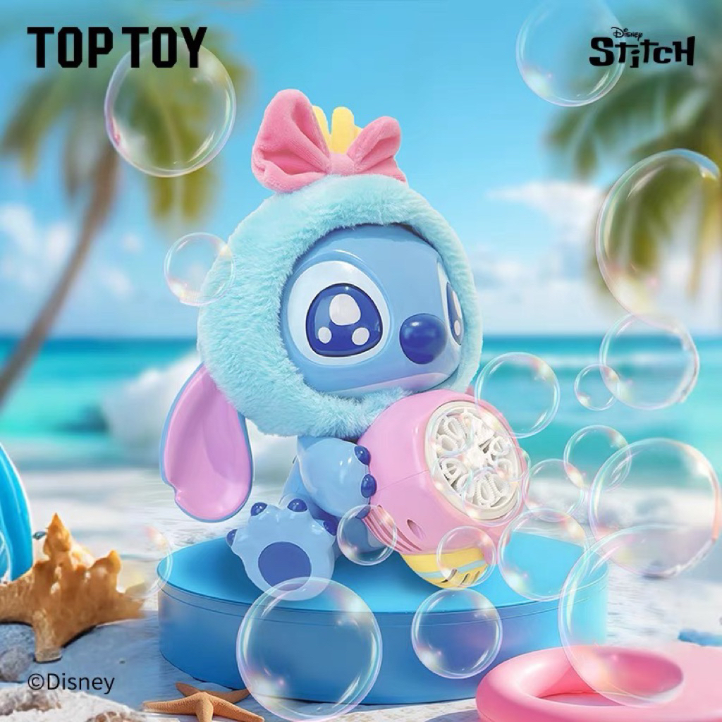 New‼️ TOPTOY Stitch เครื่องทำฟองสบู่ลิขสิทธิ์ของแท้💯