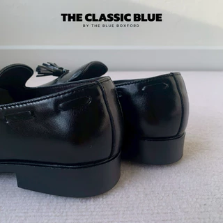 (พร้อมส่ง) The Classic blue - Atcana Tassel Loafer shoes รองเท้าหนังโลฟเฟอร์ - ไซส์ใหญ่สุด 48 ยาว 29 ซม.