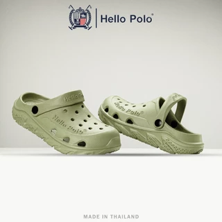 Hello Polo รองเท้าหัวโตผู้หญิง รองเท้าผู้หญิง เบาสบาย พื้นหนา ทนต่อการสึกหรอ แฟชั่น กันลื่นเพิ่มความสูง ลำลอง HP8055