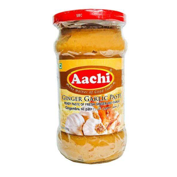 Aachi Ginger Garlic Paste 300 GM ขิงและกระเทียม