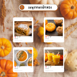 ผงฟักทอง ขนาด 100 กรัม ออร์แกนิค ( Pumpkin Powder )