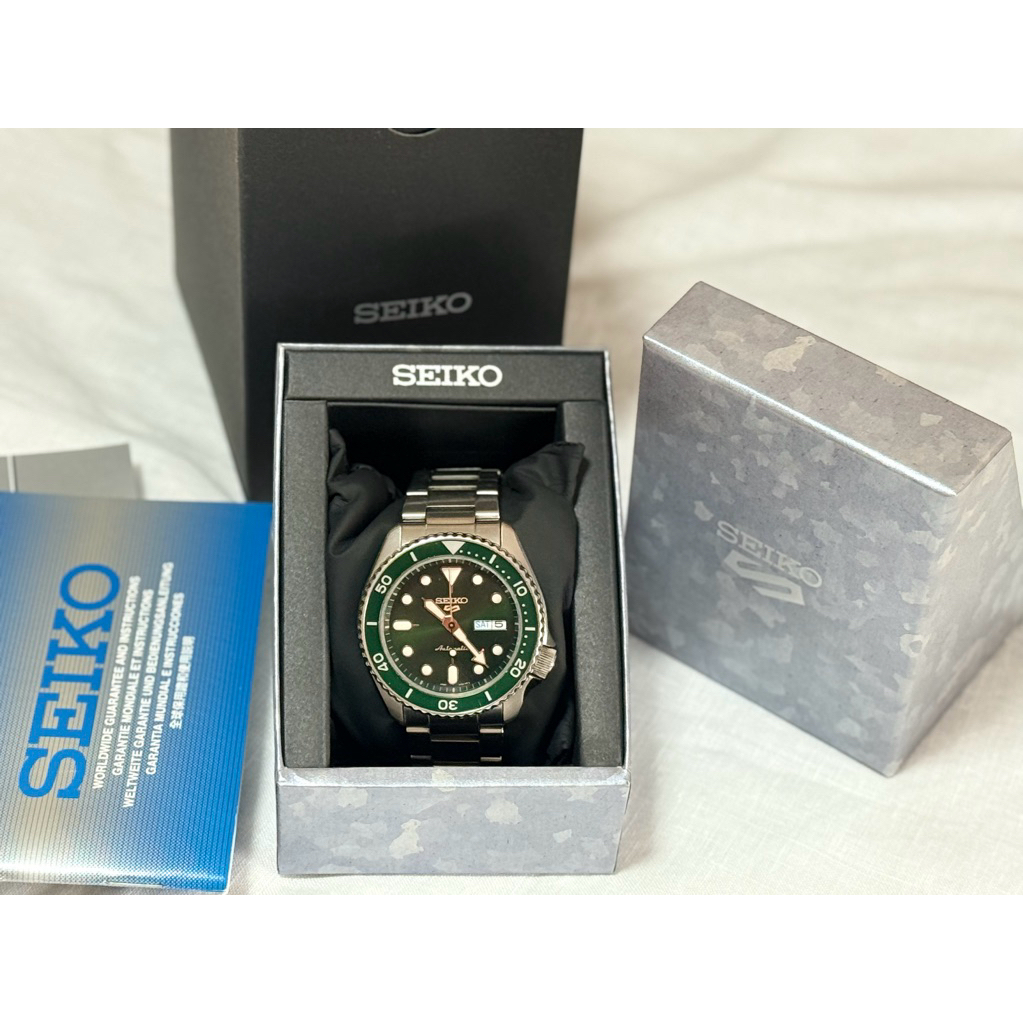 NEW SEIKO 5 SPORTS AUTOMATIC รุ่น SRPD63K (มือสอง)