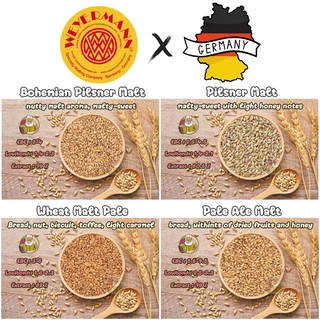 มอลต์ Pilsner, Wheat, Pale Ale, Vienna, MUNICH MALT TYPE 1, CARAPILS, CARAHELL, CARAWHEAT Rye and ACIDULATED Weyermann®