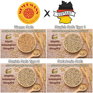 มอลต์ Pilsner, Wheat, Pale Ale, Vienna, MUNICH MALT TYPE 1, CARAPILS, CARAHELL, CARAWHEAT Rye and ACIDULATED Weyermann®