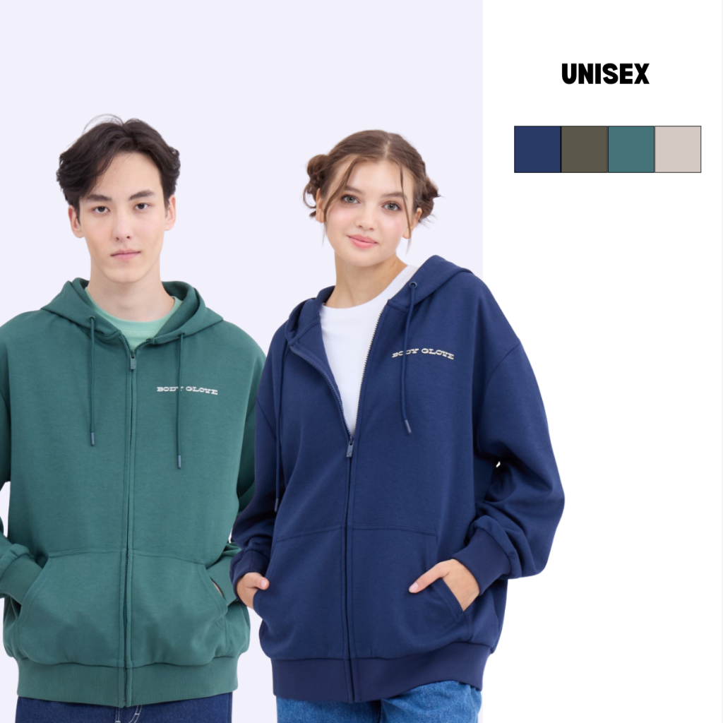BODY GLOVE Basic Hoodies - Original Logo เสื้อฮู้ดแขนยาว รวมสี