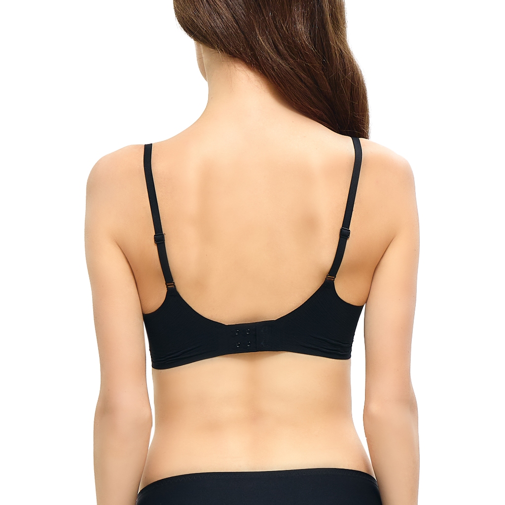 Wacoal Mood ชุดชั้นเนียน บราไร้โครง รุ่น MM1Y17 สีดำ (BL) - รูปที่ 3