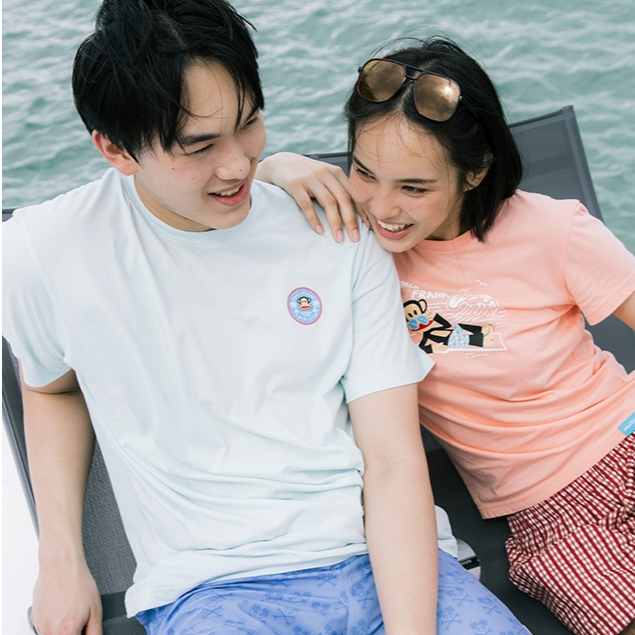 PAUL FRANK เสื้อยืดผู้ชาย THE HUNGTINGTON WITH JULIUS SS TEE