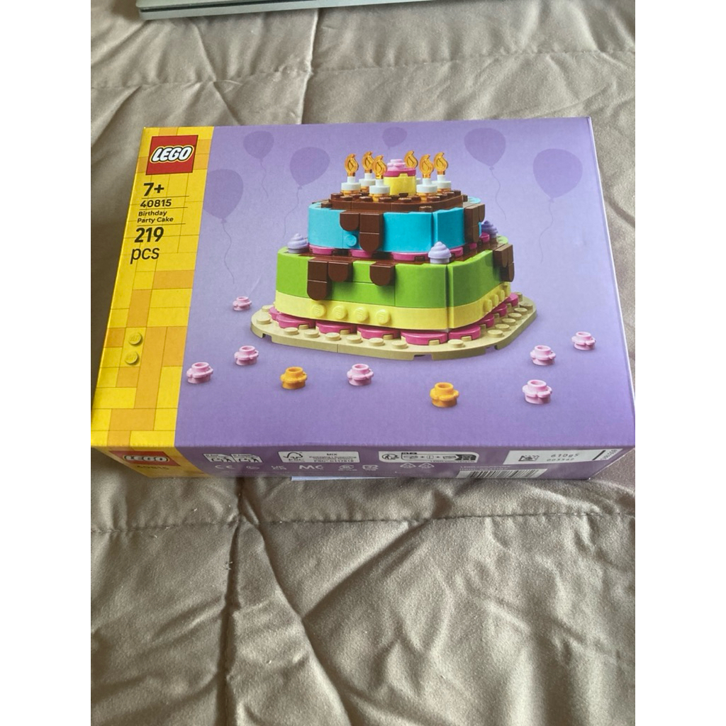 LEGO 40815 : Birthday Party Cake ของแท้ 100% มือหนึ่งกล่องสวยพร้อมส่ง