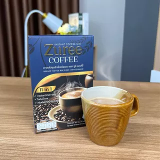 กาแฟหมอหมี ซูรี คอฟฟี่ กาแฟปรุงสำเร็จชนิดผง 1 กล่องมี 10 ซอง หอม อร่อย ไม่มีน้ำตาล ไม่มีไขมันทรานส์