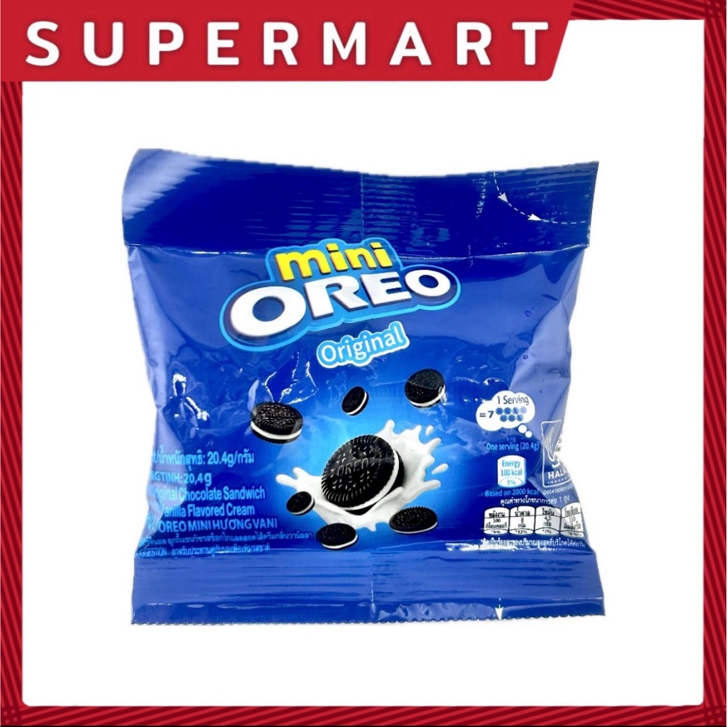 SUPERMART Mini Oreo Original 20.4 กรัม #1115362