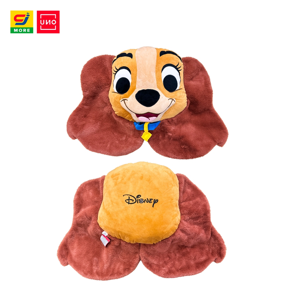 UNO หมอนอิง Disney Lady and Tramp ขนาด 57x86 cm ลิขสิทธิ์แท้