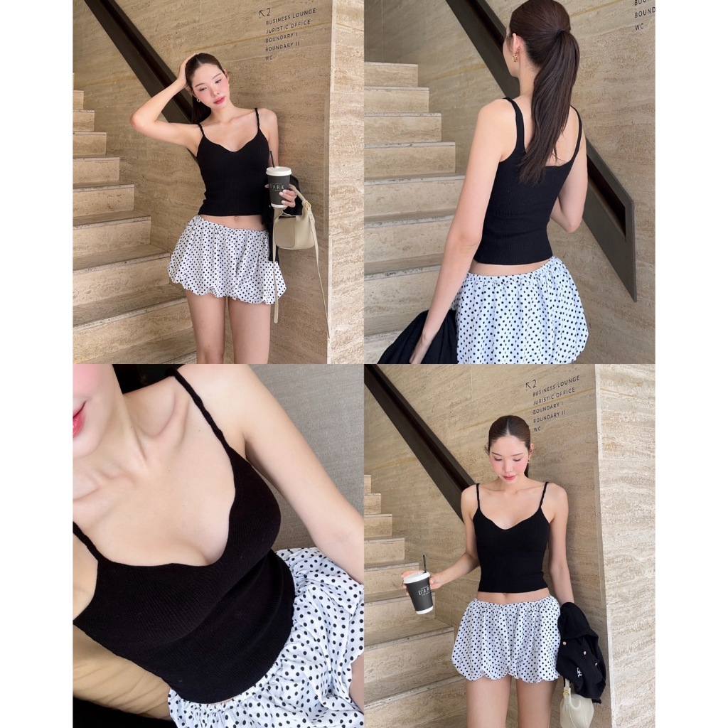Sister.rrr : MUSE TOP เสื้อกล้ามสายบิดเกลียว