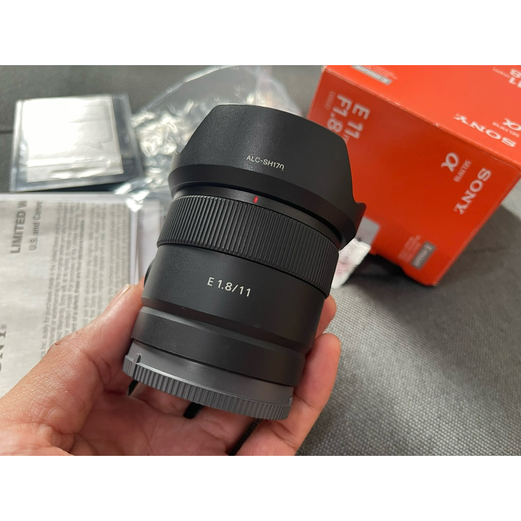 Sony 11 mm F1.8 Ultra wide