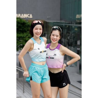 เสื้อครอป ผ้าแห้งเร็ว Women's quick dry crop-top