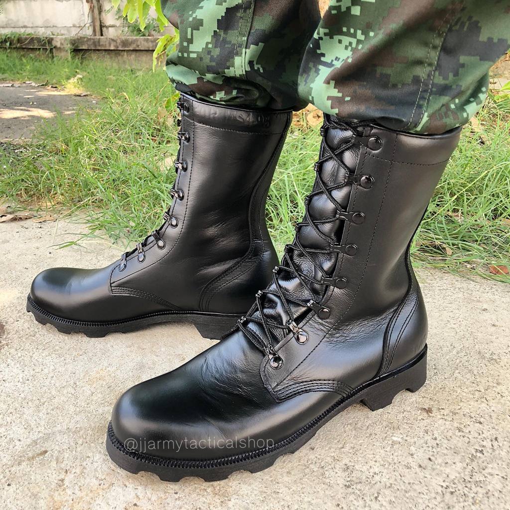 รองเท้าคอมแบท MS COMBAT หนังแท้ รองเท้าคอมแบทสำหรับเดินป่า