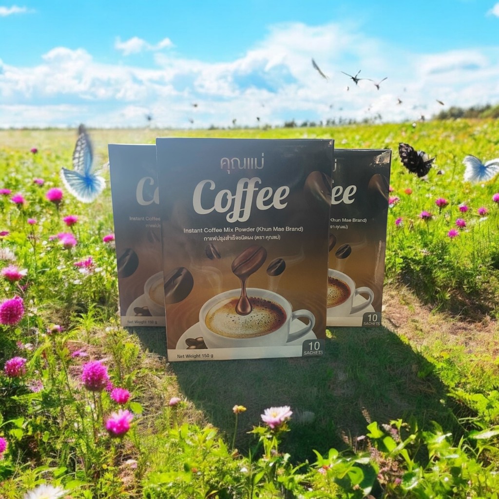 ✅ส่งฟรี✅กาแฟ คุณแม่ กาแฟ คุมหิว กาแฟคุณแม่ Coffee (3กล่อง30ซอง)