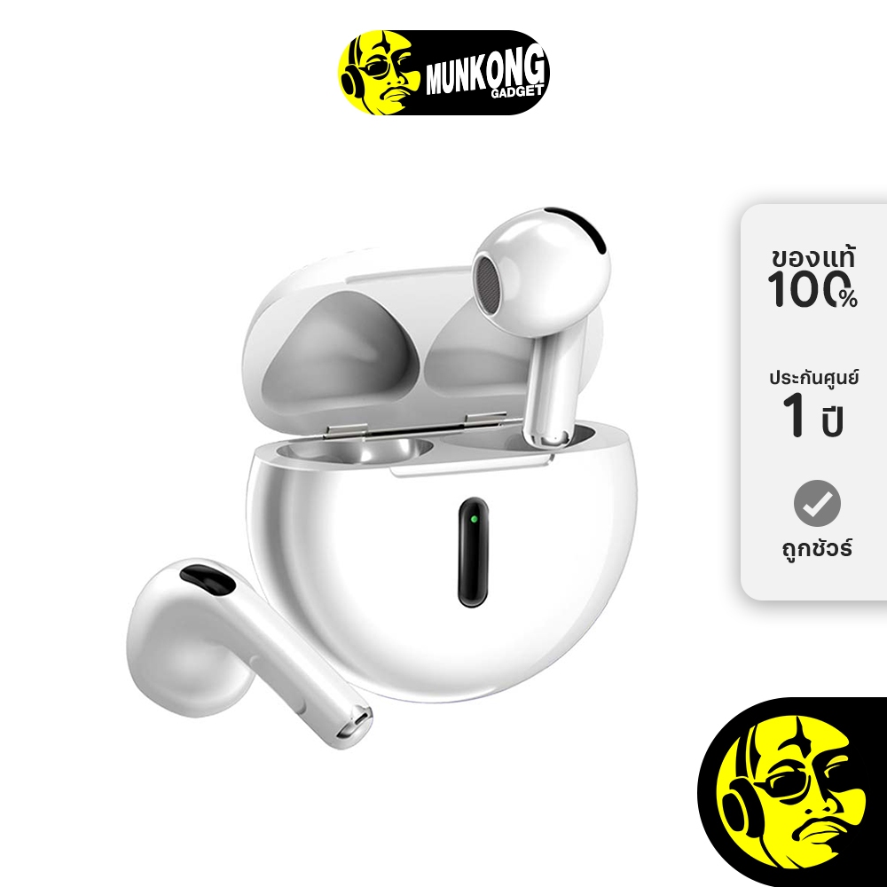 Asaki AK-PODS6GO หูฟังไร้สาย truewireless