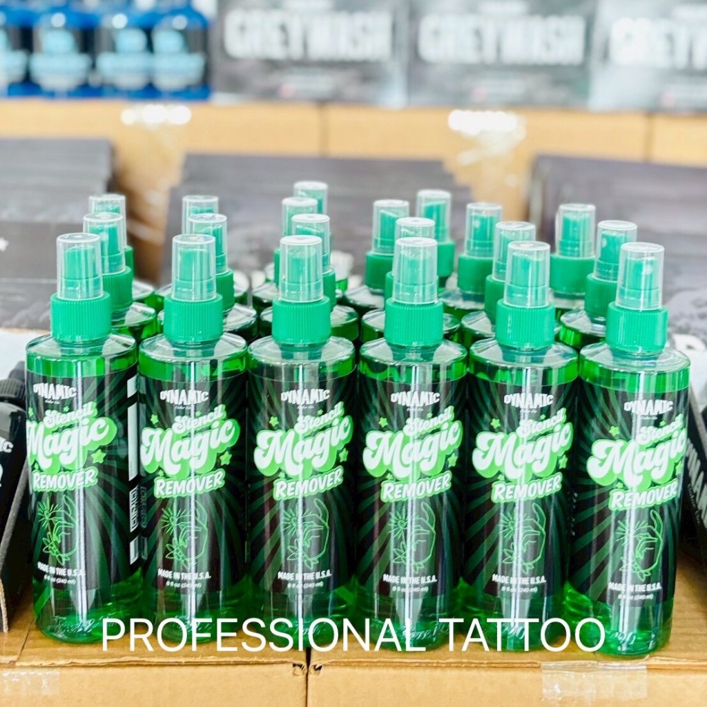 Dynamic Tattoo Stencil Remover 8 oz. Bottle น้ำยาทำความสะอาดเวลาแปะแบบผิดตำแหน่ง