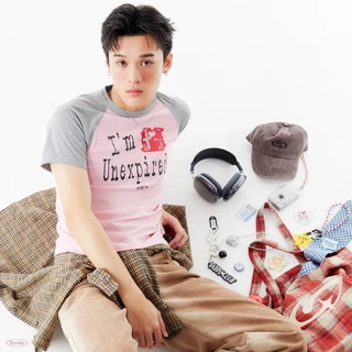 DADDYCLUB | I'm Unexpired T-shirt เสื้อยืด แขน raglan สุดเท่