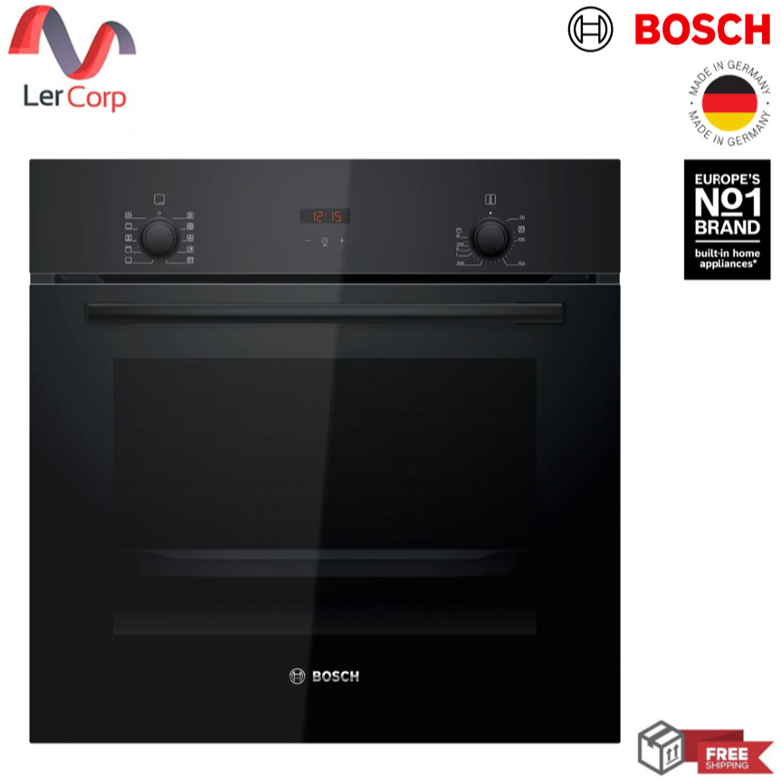 (Bosch) เตาอบแบบฝัง Series 2 สีดำ รุ่น HBF512BB1T