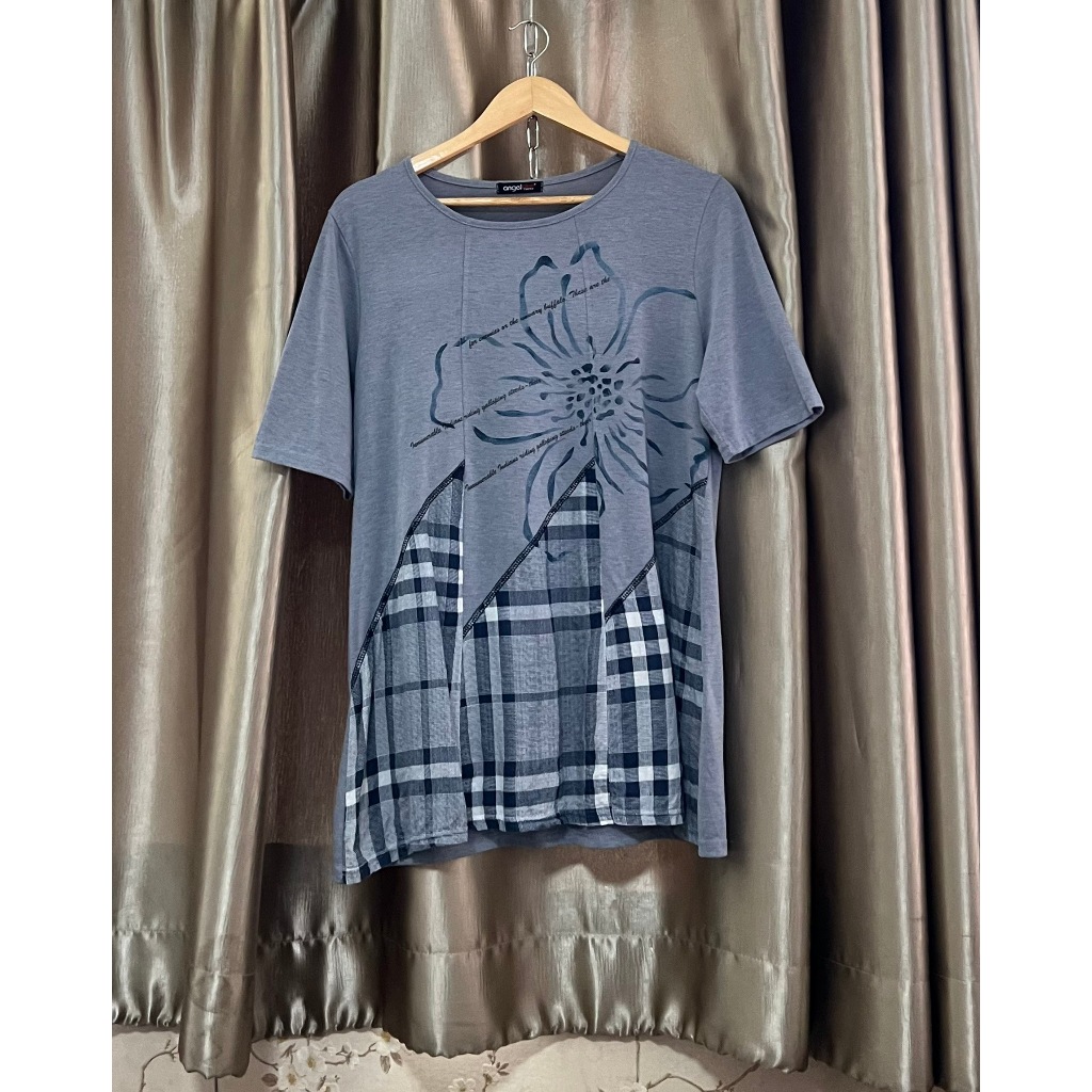 (F314) Angel Plus Tokyo ไซส์ F ผ้าคอตตอน สภาพสวย อก 40-44 ยาว 31 ❤️29.-