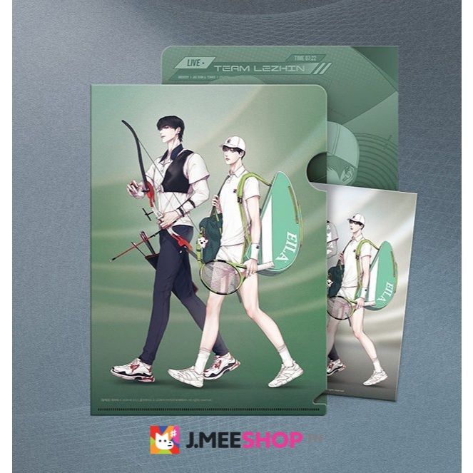 JMEESHOP TH - [TEAM LEZHIN]  Clear File + Couple Postcard