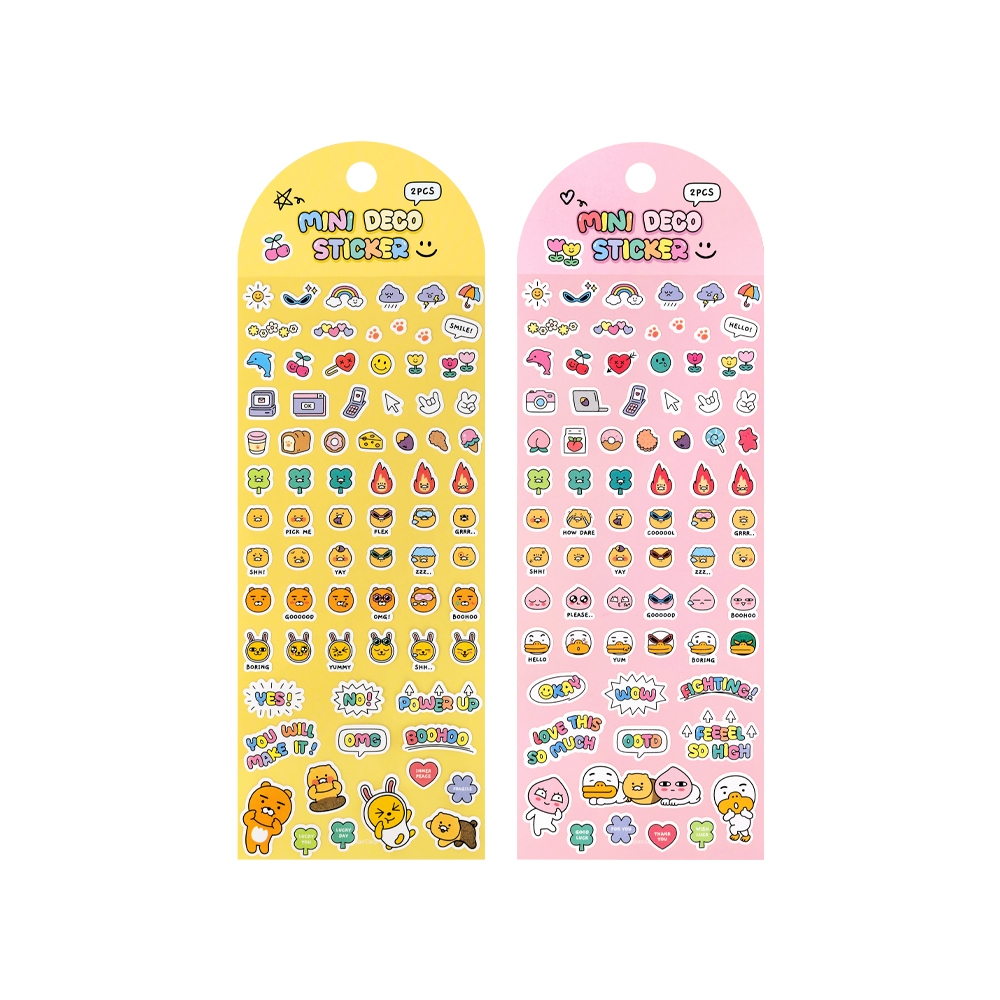 Kakao KF Say-Cheese Mini Deco Sticker สติกเกอร์