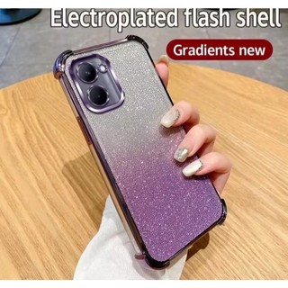 เคสขอบสี สำหรับ VIVO  Y03 Y03T Y18 Y28S Y02 Y02A Y02T Y15S Y01 Y01A Y16 Y02S กากเพชร 2in1 ฟรุ้งฟริ้งง กันกระแทก EE