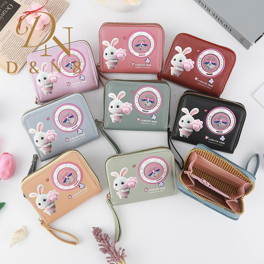 SA2#กระเป๋าสตางค์ราคาถูกกระเป๋าสตางค์ผู้หญิงใบสั้น. กระเป๋าสตางค์กระเป๋าสตางค์ใบสั้น 📌มีซิปใบสำหรับใส่เหรียญ 📌มีช่วงใส่บ - รูปที่ 4