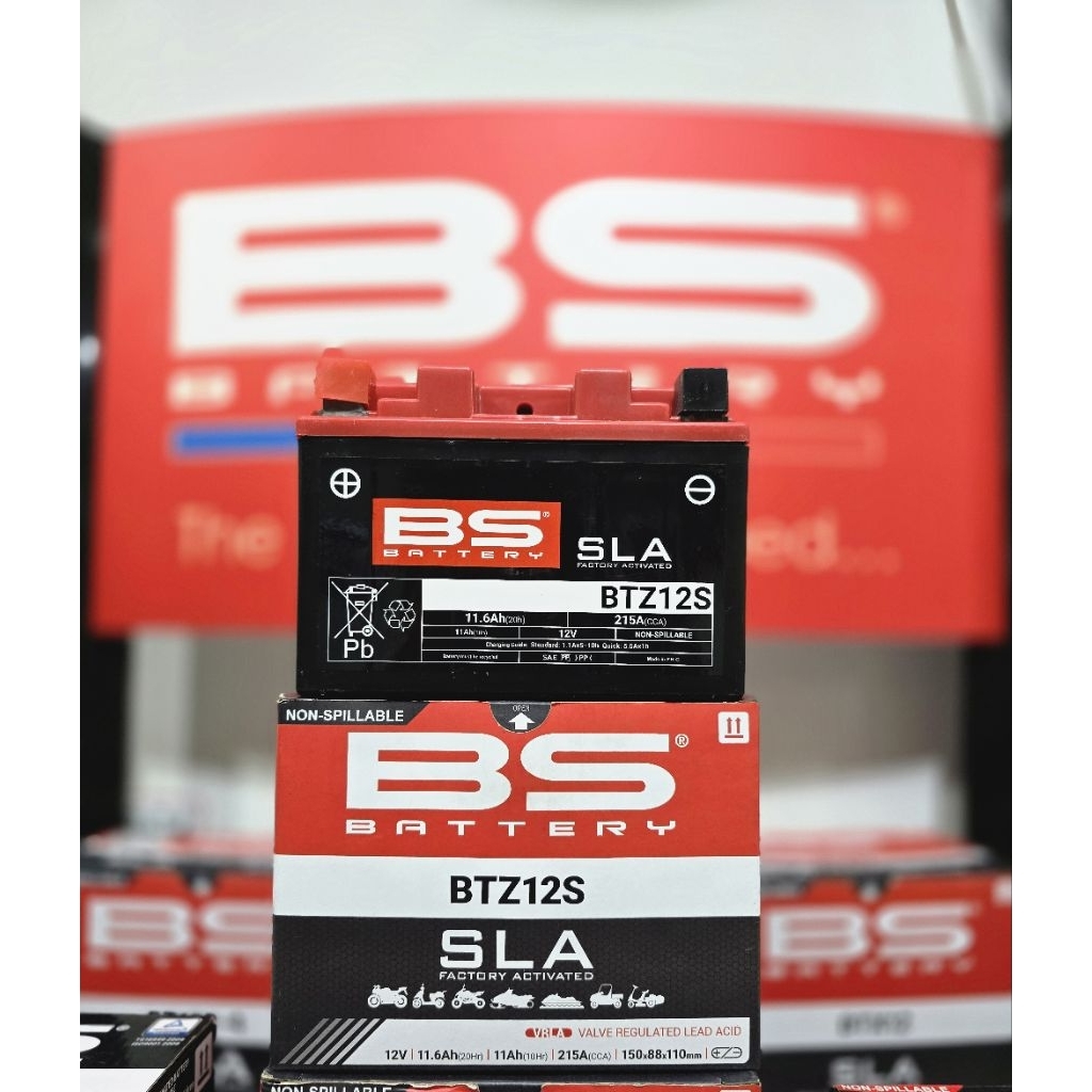 BS BATTERY BTZ12S (FA) SLA