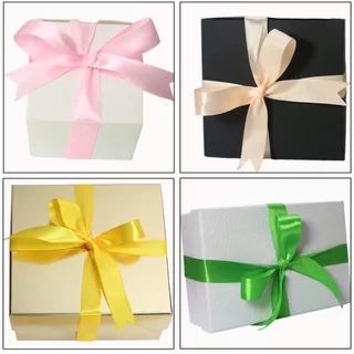 ริบบิ้นผ้าซาติน หน้ากว้าง1.0 ยาว 22 หลา/ม้วน บรรจุของขวัญคริสต์มาสตกแต่ง Diy ริบบิ้นม้วนผ้า