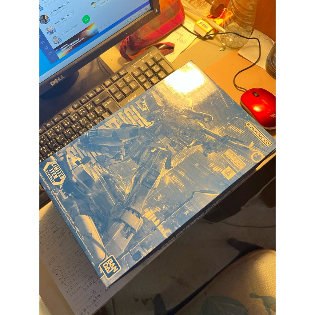 (พร้อมส่ง) MG 1/100 GM sniper II (Limited item)(Clear color)