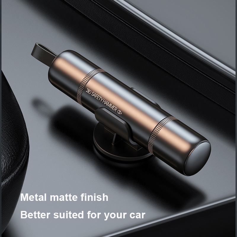 ทุบกระจกรถยนต์ ที่ตัดสายเข็มขัดนิรภัย ค้อนทุบกระจก Window Glass Breaker Seat Belt Cut