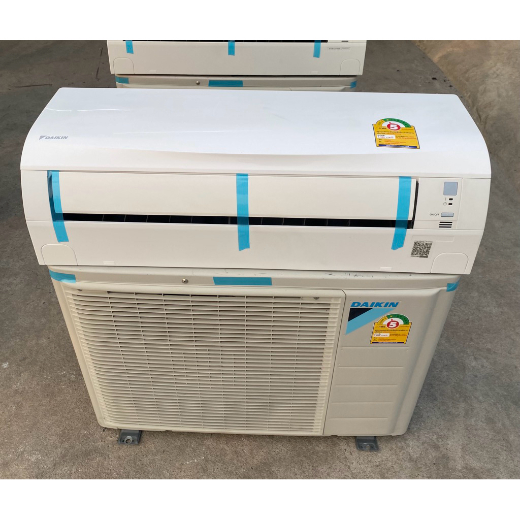 Daikinระบบธรรมดาขนาด12000btu ปี2021ไม่ผ่านการซ่อมรั่วเข้าระบบเรียบร้อยสามารถนำไปติดตั้งได้เลยราคาเคร