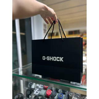ถุงกระดาษ อย่างดี เนื้อด้าน casio g-shock bag ตัวหนังสือคนละด้าน