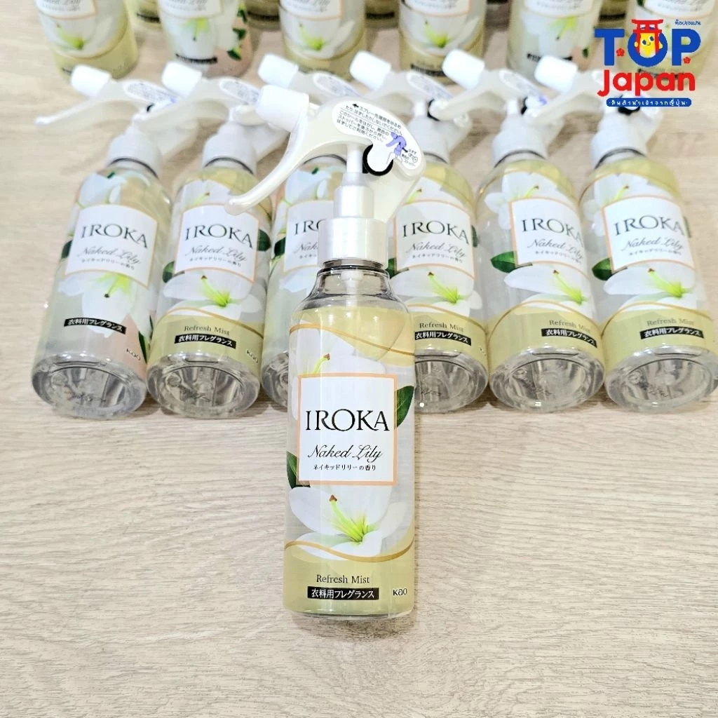 🚚พร้อมส่ง🇯🇵นำเข้าจากญี่ปุ่นแท้100% Flair Fragrance IROKA Naked Lily Refresh Mist สเปรย์น้ำหอมสำหรับฉีดเสื้อผ้า