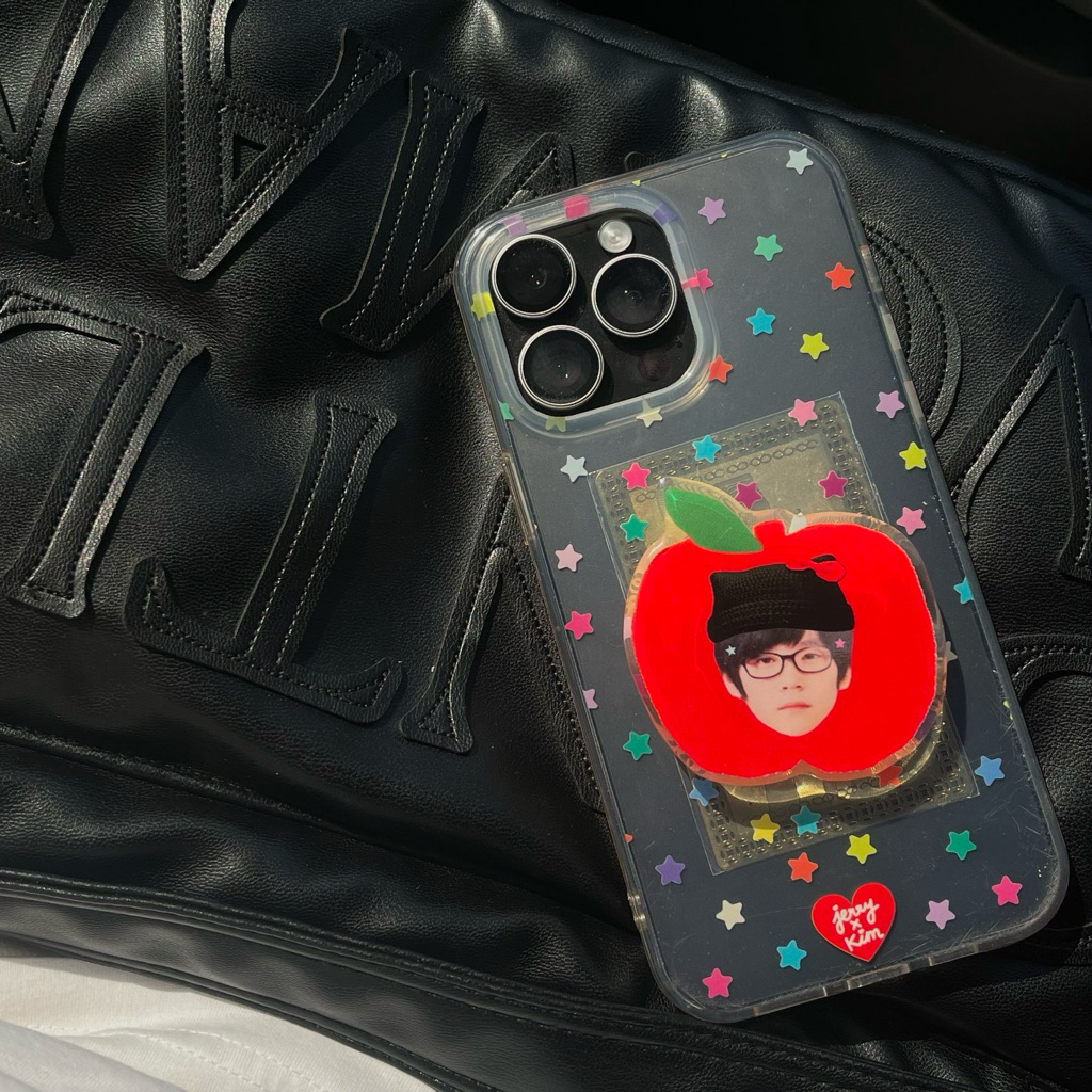 (พร้อมส่ง) apple!🍎 cute griptok / หมดแล้วหมดเลย ไม่เติมสต๊อก!