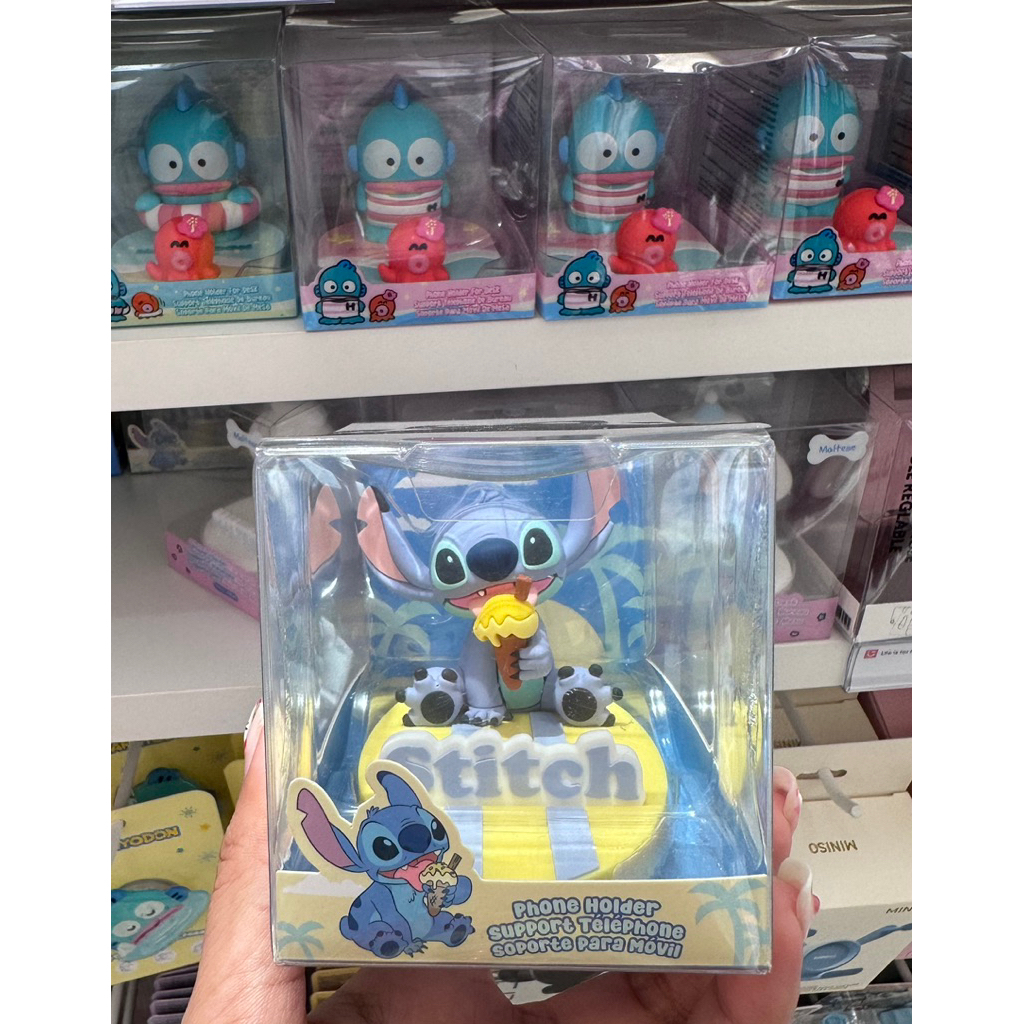 [พร้อมส่ง] ที่วางโทรศัพท์สติทช์ ที่วางมือถือสติทช์ Stitch Phone Holder