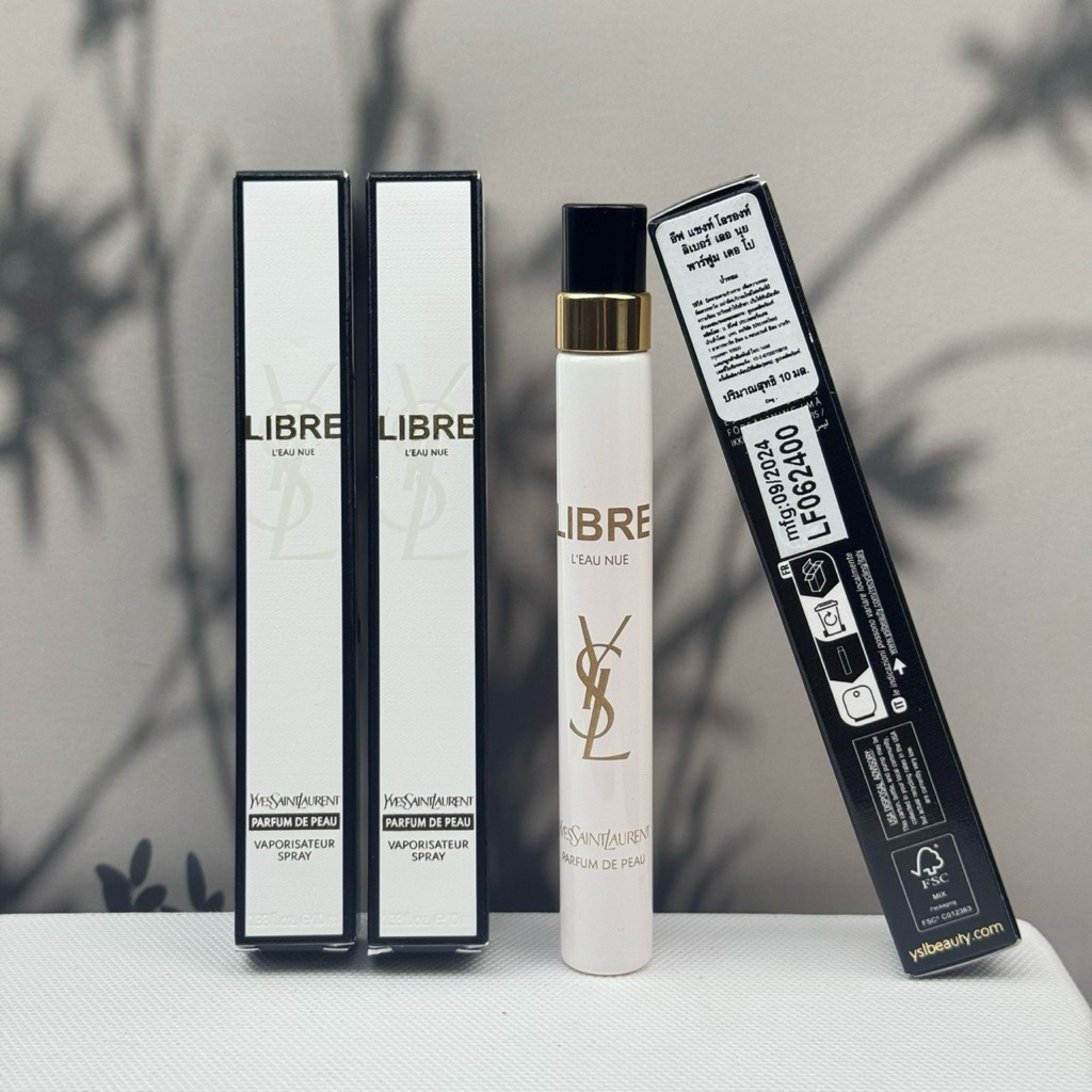 น้ำหอม LIBRE L'EAU NUEขนาดทดลอ 10 ml (หัวสเปรย์l)💥ใหม่ล่าสุด💥น้ำหอมปราศจากแอลกอฮอล์ 10,90 ml 💥ของแท้ฉลากไทย💥