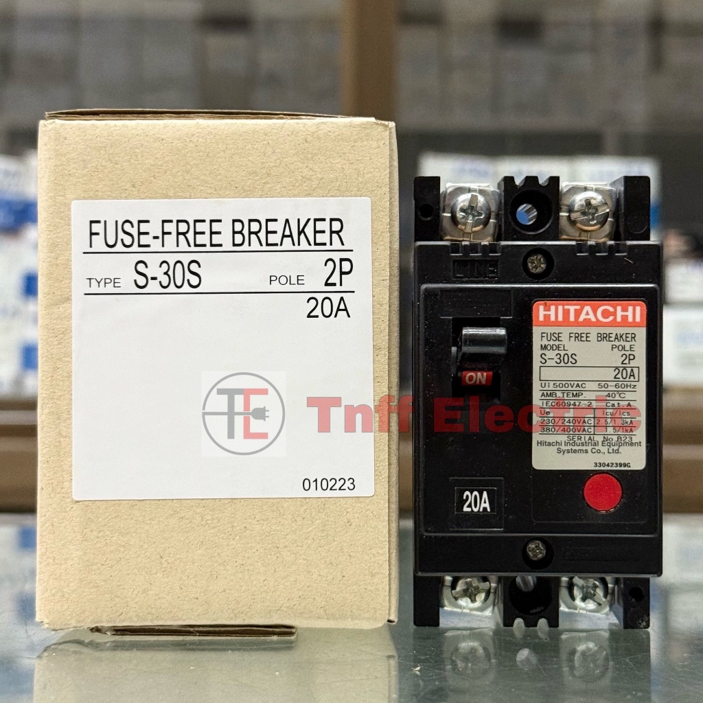 Hitachi S-30S เซอร์กิต เบรกเกอร์ 2 สาย (20A, 30A)