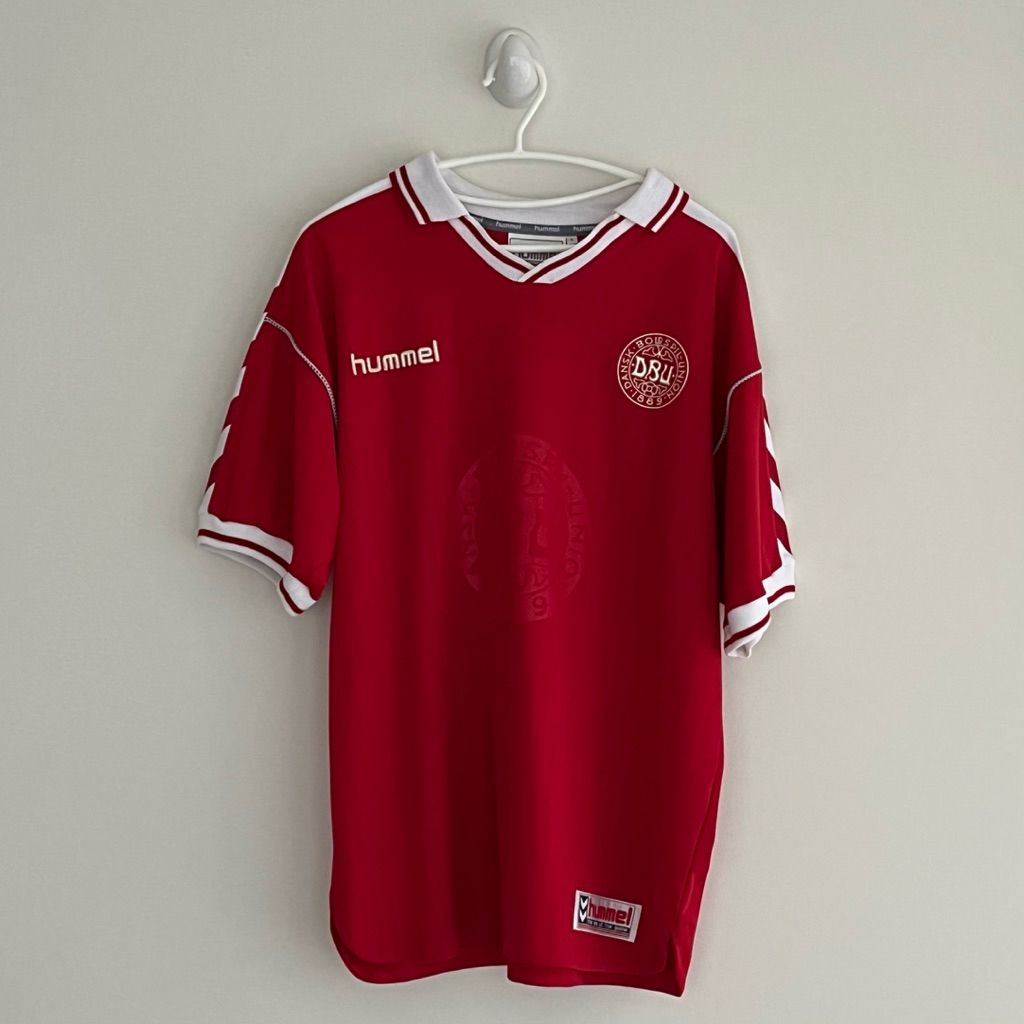 [Used] HUMMEL x DENMARK DBU HOME JERSEY - Football shirt sz.L