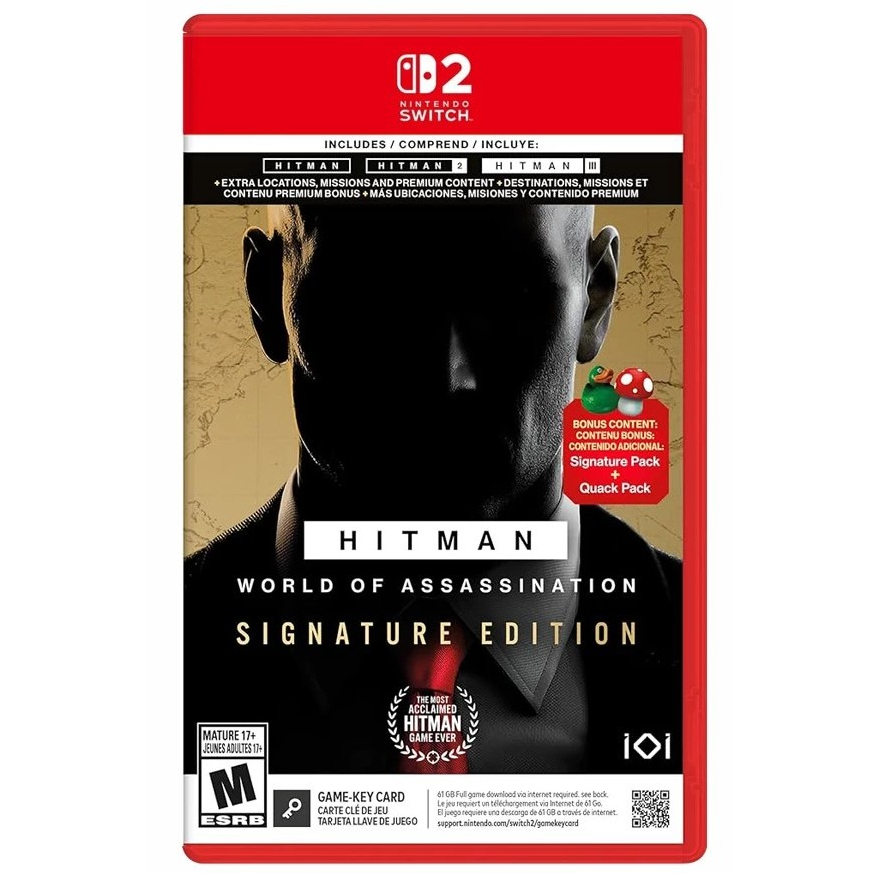NINTENDO SWITCH 2 - Hitman: World of Assassination Signature Edition